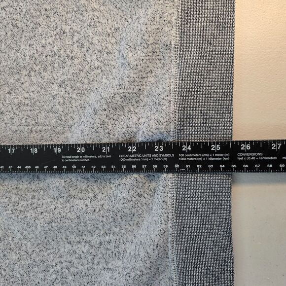 Frank & Oak Sweatshirt Men's XL Long Sleeve Colorblock Gray & Black - Picture 8 of 16